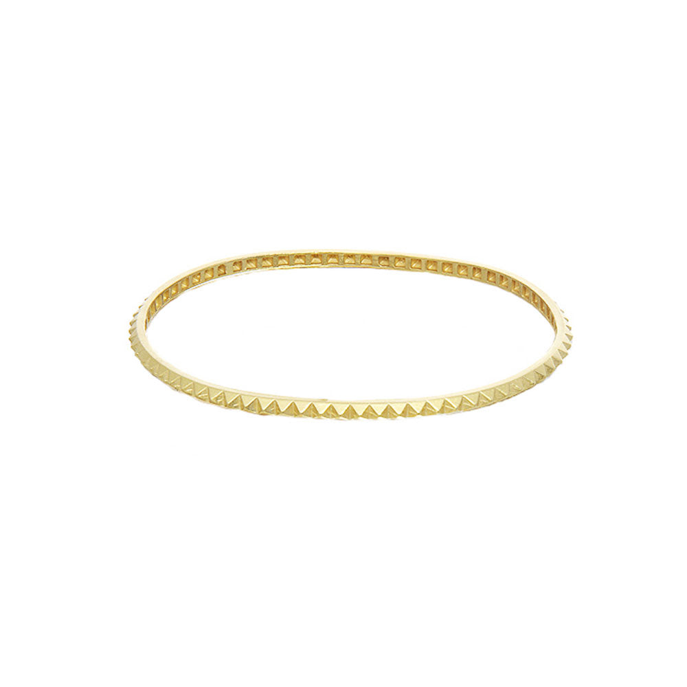 Pyramid Bangle Bracelet