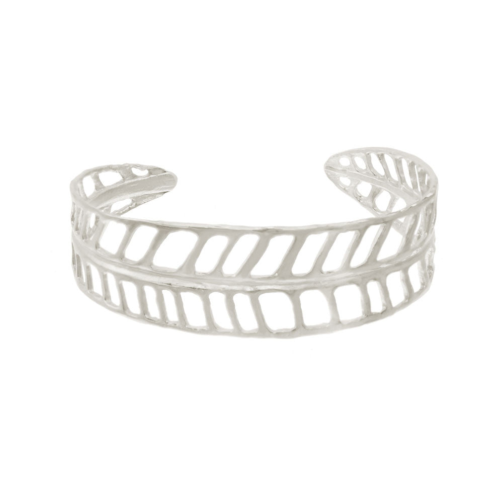 Plumeria Cut-Out Cuff