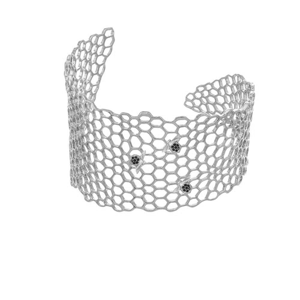 Honeycomb on sale cuff bracelet