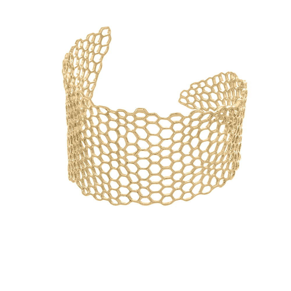 Honeycomb on sale cuff bracelet