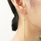 Long Urchin Spine Earrings