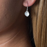 Medium Vertical Petal Earrings