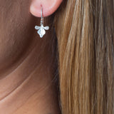 Small Orchid Earrings