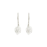 Mini Monstera Earrings