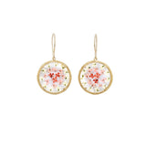 Small Ombre Botanical Earrings