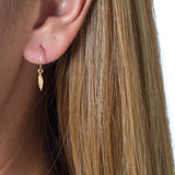 Mini Olive Leaf Earrings
