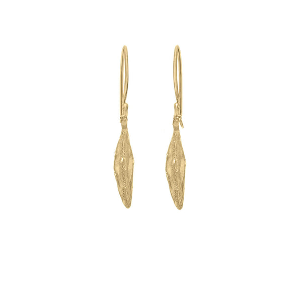 Mini Olive Leaf Earrings