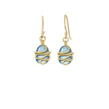 Snake Gemstone Earrings