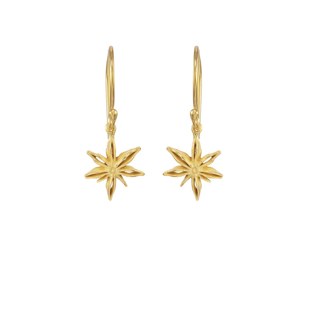 Mini Star Anise Earrings