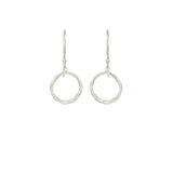 Small Opihi Circle Earrings