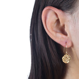 Mini Lotus Earrings