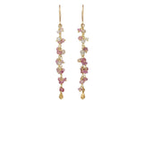 Double Strand Dangle Pod Earrings