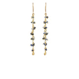 Double Strand Dangle Pod Earrings