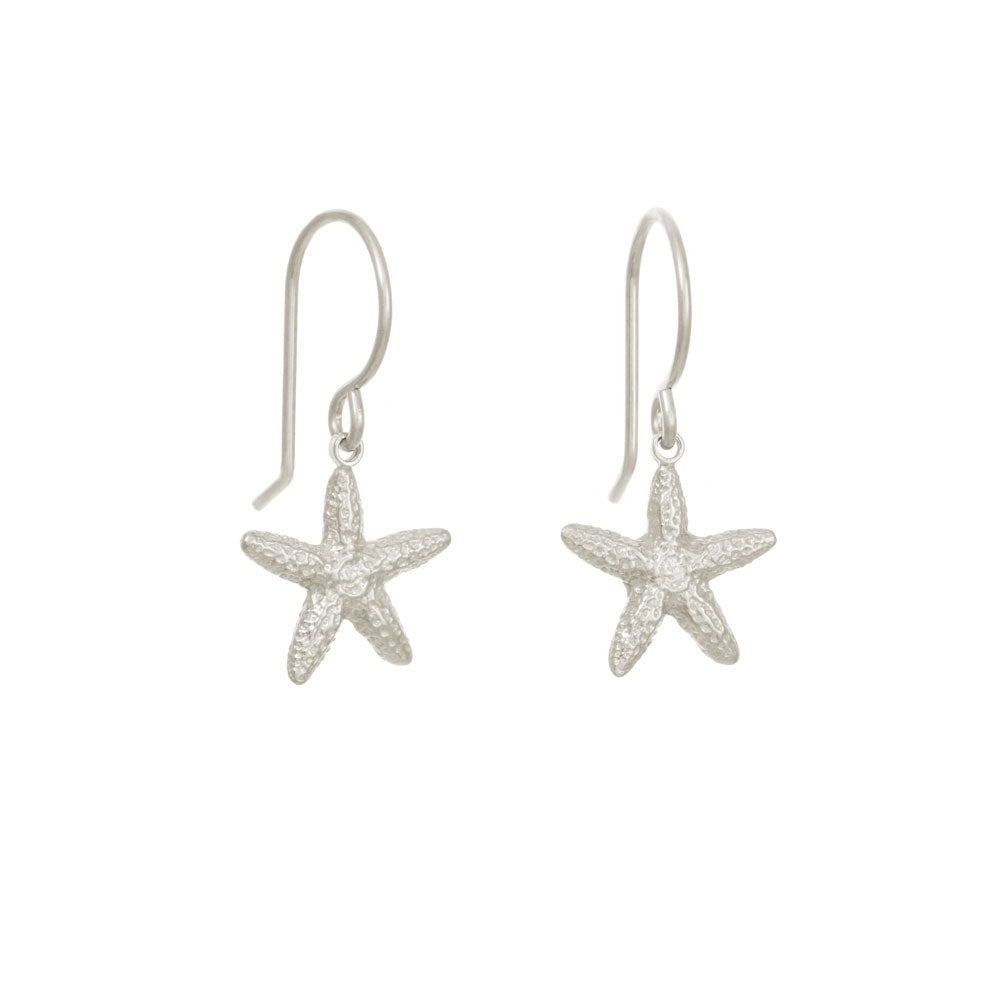 small starfish earrings