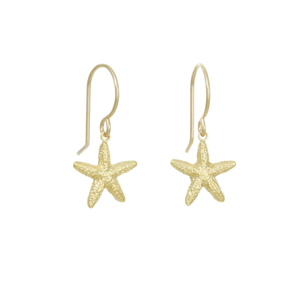 small starfish earrings