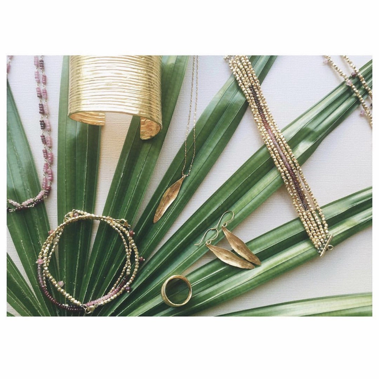 Olive Leaf Earrings