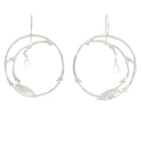 Full Circle Branch Earrings with Briolettes