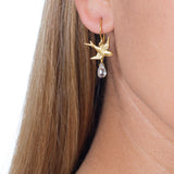Bird with Stone Earrings