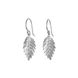 Medium Wheat Leaf Earrings