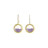 Mini Birthstone Shaker Earrings