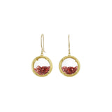 Mini Birthstone Shaker Earrings
