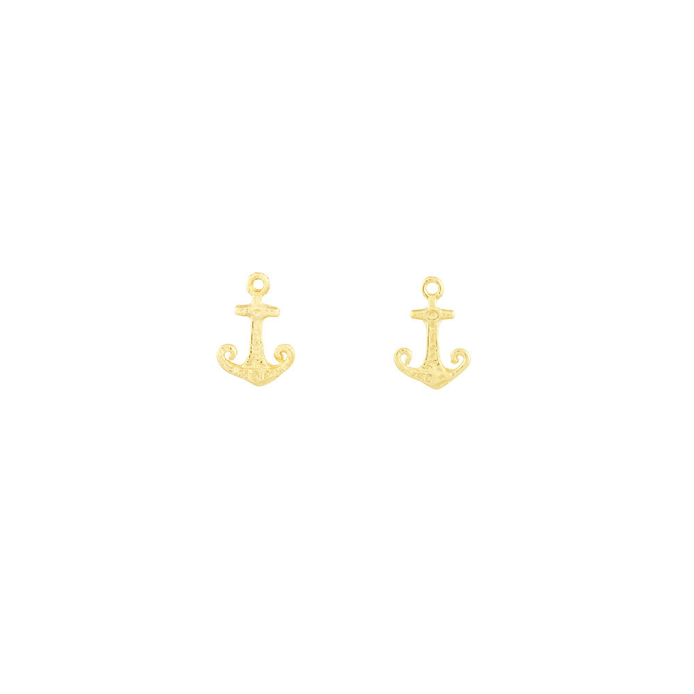 Anchor Stud Earrings