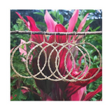 Large Hammered Hoops