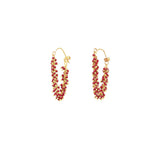 Fringe Hoop Earrings