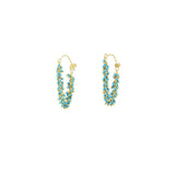 Fringe Hoop Earrings