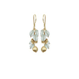 Short Mixed Coin Earrings