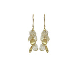 Short Mixed Coin Earrings