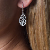 Small Plumeria Earrings