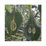 Small Plumeria Earrings