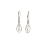 mini plumeria earrings