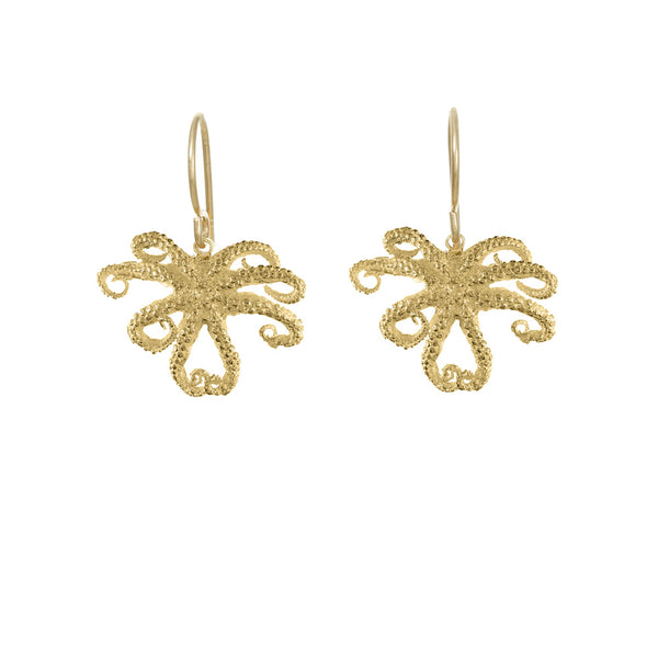 Small Octopus Earrings