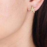 Starfish Post Earrings
