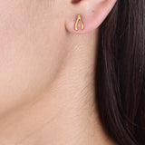 Wishbone Stud Earrings