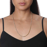 Long Reverse Gemstone Fade Necklace