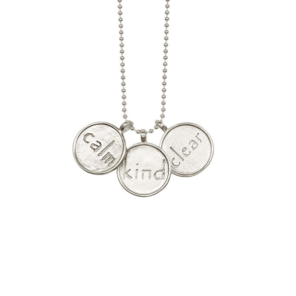 Calm, Kind, Clear Necklace