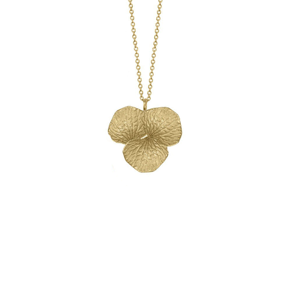 Three Petal Cluster Necklace