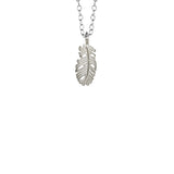 Curved Feather Necklace