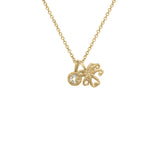 Mini Nautical Charm With Solitaire Necklace