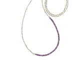 Extra Long Gemstone Fade Necklace