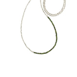 Extra Long Gemstone Fade Necklace