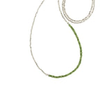 Extra Long Gemstone Fade Necklace