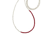 Extra Long Gemstone Fade Necklace