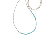 Extra Long Gemstone Fade Necklace