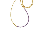 Extra Long Gemstone Fade Necklace
