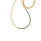 Extra Long Gemstone Fade Necklace