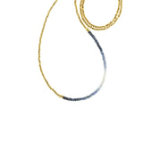 Long Gemstone Fade Necklace